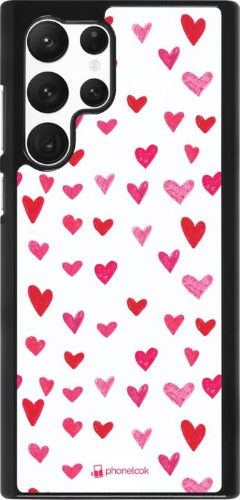 Image du produit PhoneLook Coque Valentine 2022 Many pink hearts (Samsung Galaxy S22 Ultra)