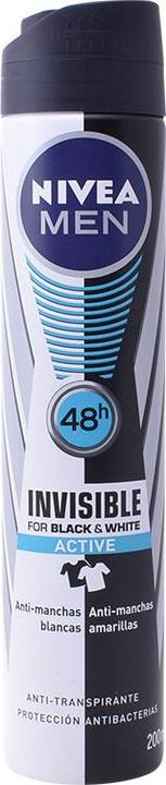 Actual product image NIVEA MEN BLACK & WHITE ACTIVE deo vapo 200 ml (Spray, 200 ml)