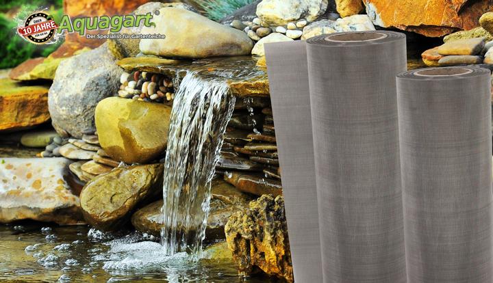 Produktbild Aquagart 40cm x 50cm Edelstahlgewebe für Siebfilter Bogensieb Sieb Teich