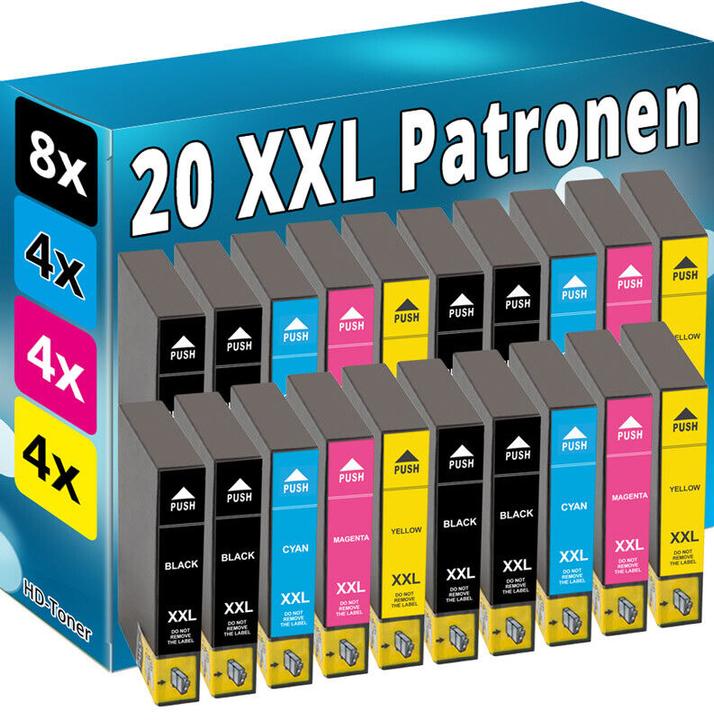 Produktbild Druckfuxx 20x XL PATRONEN für EPSON SX100 SX105 SX110 SX115 SX218 SX205 SX210 SX