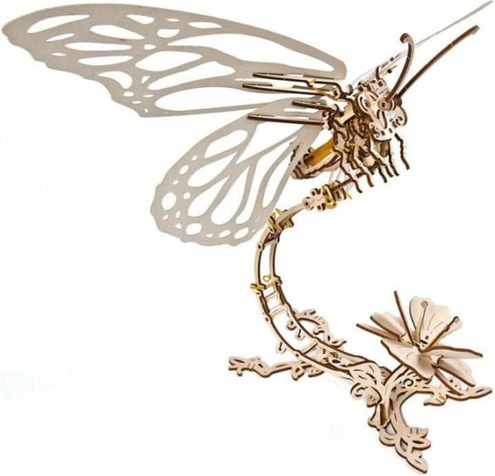 Actual product image Ugears Mechanical butterfly (161 pieces)