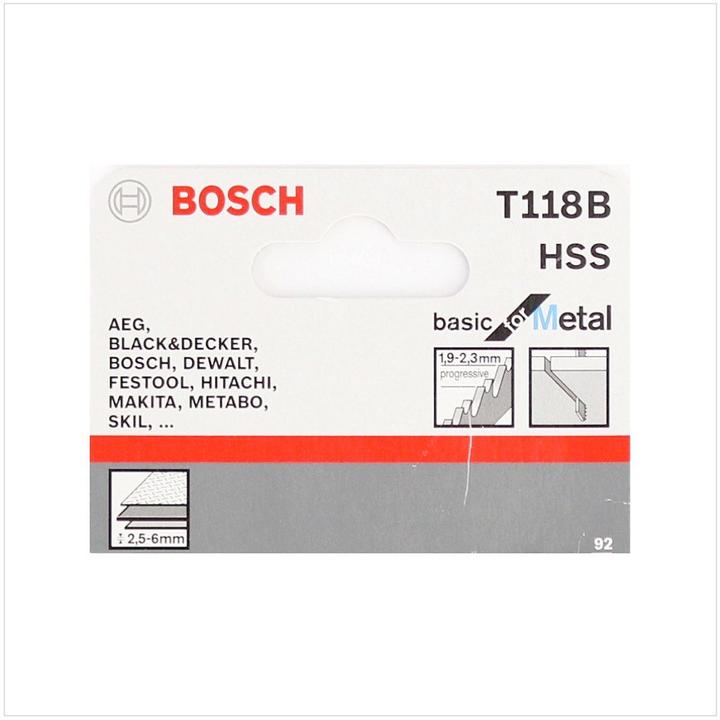 Actual product image Bosch Professional Zubehör T 118 B Basic for Metal