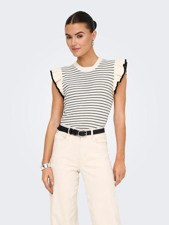 Produktbild JdY Jdycarice S/L Frill Pullover Knt Noos (M)