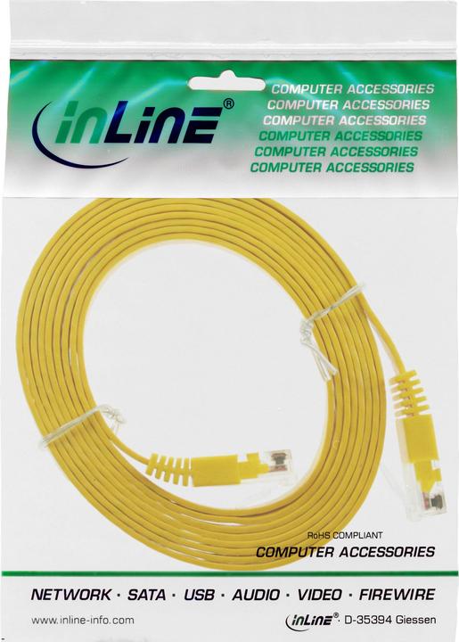 Produktbild InLine Netzwerkkabel (U/UTP, CAT6, 1 m)