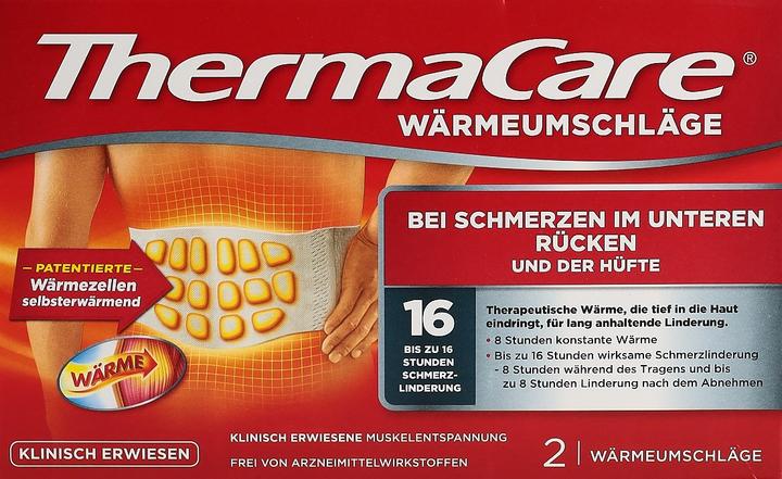 Produktbild Thermacare Rückenumschlag 2 Stk (2 x, 1040 ml, 150 g)