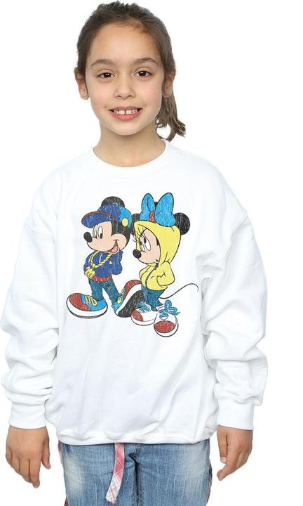 Produktbild Disney Mickey And Minnie Mouse Pose Sweatshirt Mädchen (140, 146)