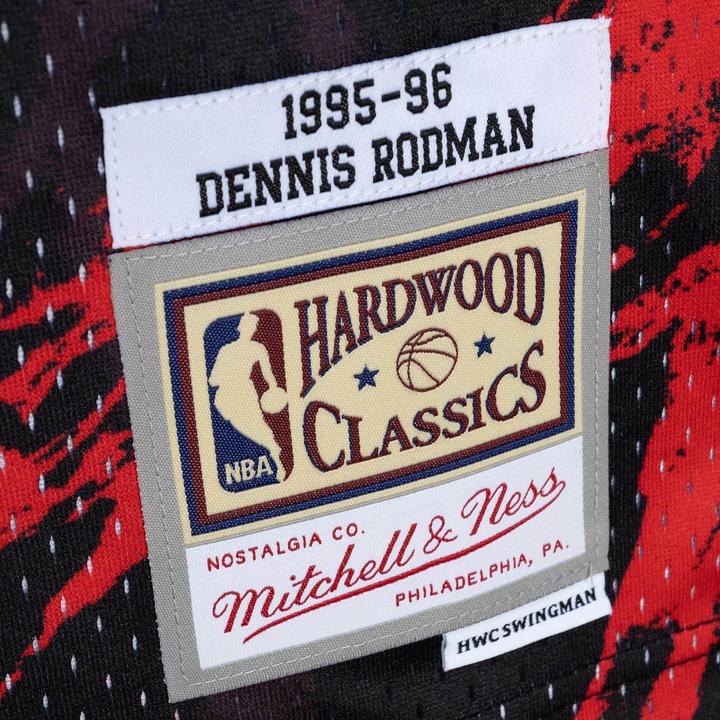 Actual product image Mitchell & Ness NBA Team Marble Swingman Jersey - Chicago Bulls - 102819 (M)