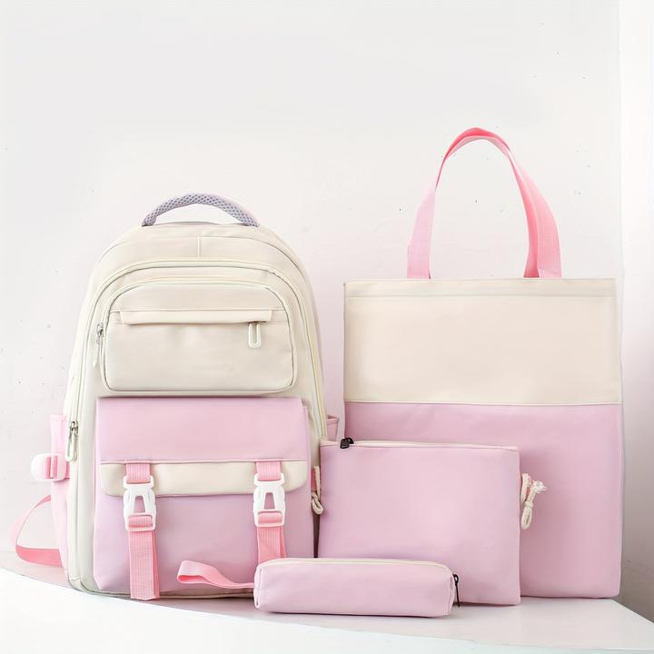 Actual product image Only-Bags.Store Trendy backpack, lightweight, portable bag, school bag for students, includes