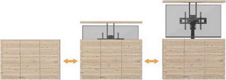 Produktbild myWall 33-2L (Wand, 65", 50 kg)