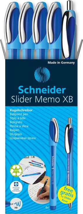 Actual product image Schneider Kugelschreiber (Black, Blue, 4 x)