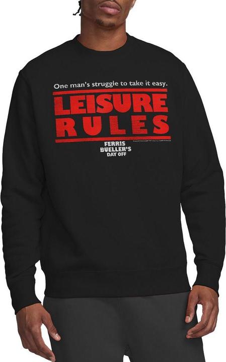 Produktbild Ferris Bueller´s Day Off Ferris Bueller's Day Off Leisure Rules Sweatshirt (M)