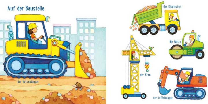 Actual product image Mein Baby-Pixi 134 -Buggybuch: Alle meine Fahrzeuge (German)