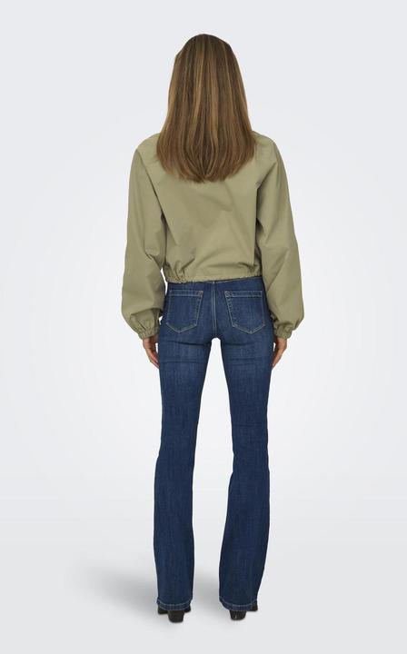Actual product image Only Fly-away collar balloon sleeve jacket jacket (XXL)