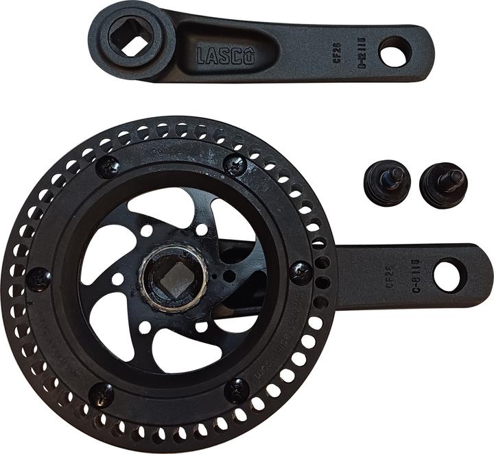 Actual product image Mustang Velo Crankset C Drive, 48T. 115mm (115 mm)