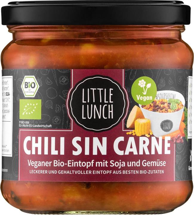Image du produit Littlelunch Plat cuisiné Chili sin Carne 350 ml (600 g)