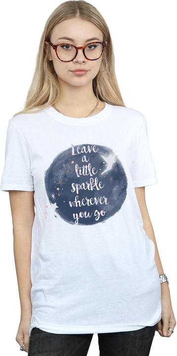 Immagine prodotto Disney Tinker Bell A Little Sparkle Maglietta Ampia Donna (S)