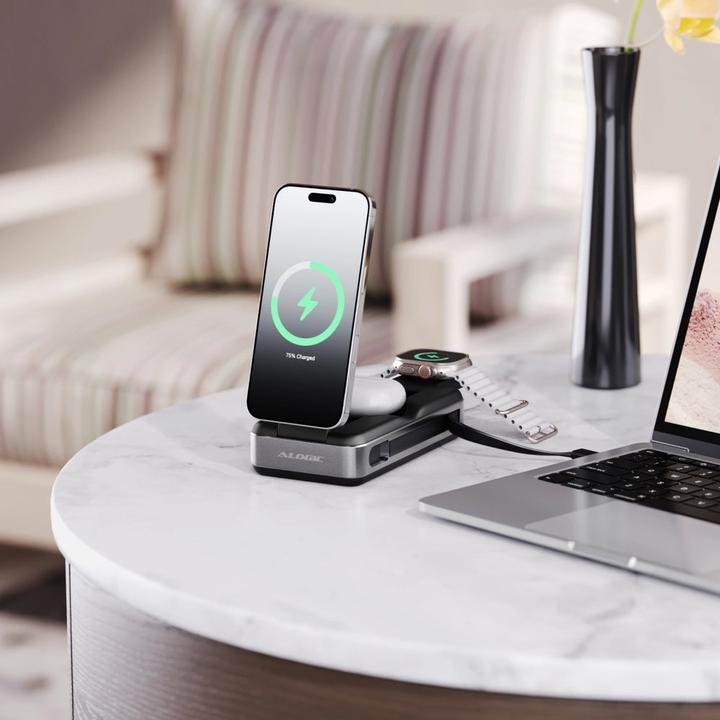 Produktbild Alogic Roam 6-in-1 Power Bank 20000mAh, 100W USB Charging (21000 mAh, 100 W, 77 Wh)