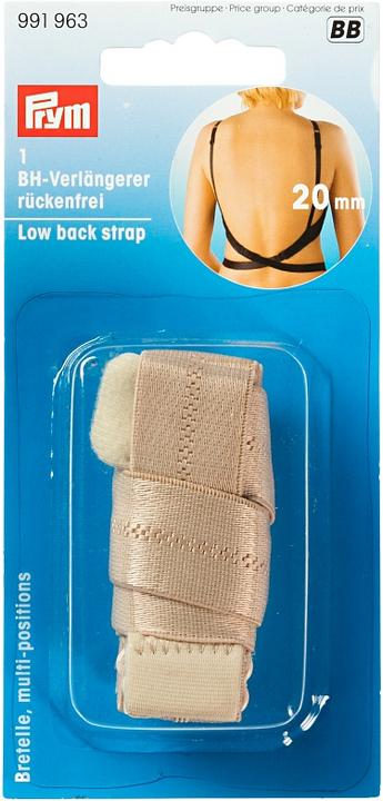 Immagine prodotto Prym Estensore per reggiseno senza schienale, pelle 20 mm, carta