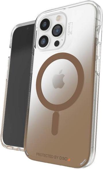 Actual product image gear4 Back Cover D3O Crystal Snap Milan iPhone 13 Pro Gold (Apple iPhone 13 Pro)