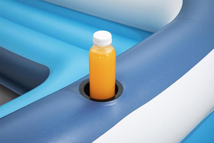 Actual product image Bestway Hydro Force Tropical Breeze 6-Person Inflatable Party Island 3.73 m