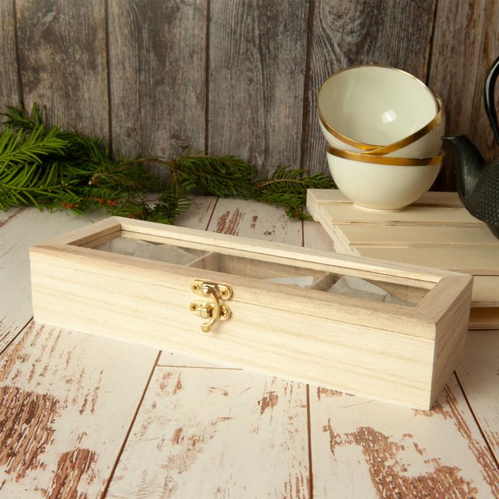 Immagine prodotto Natura Punto Scatola per bustine di tè in legno