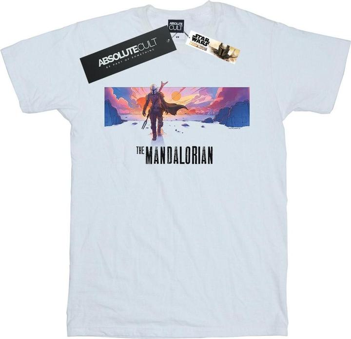 Image du produit Star Wars - T-shirt THE MANDALORIAN LANDSCAPE - Homme (L)