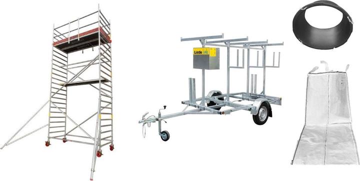 Produktbild Little Jumbo 1211500003 Trichter mit 4 montierten Haken (Gerüst)