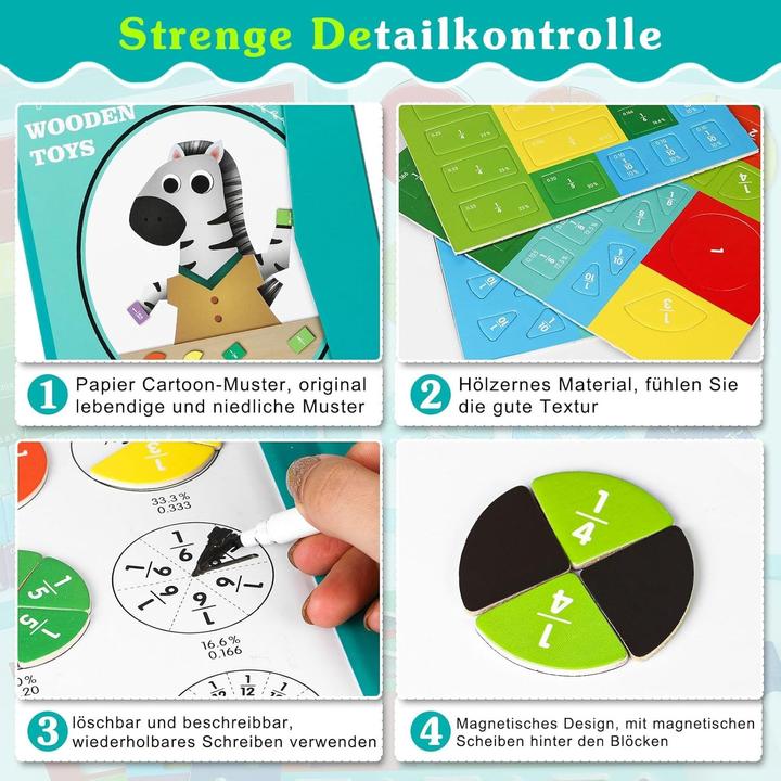 Immagine prodotto The Toy Company Frazioni, Giochi matematici