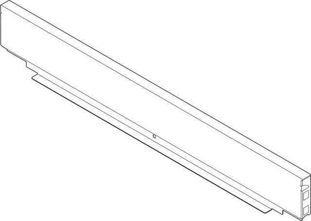 Immagine prodotto Blum Pannello posteriore in acciaio LEGRABOX pure M (1 pz.)