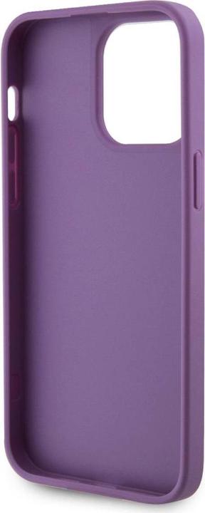 Image du produit Guess Rhinestones Triangle Métal Logo Case pour iPhone 15 Pro Max Violet (Apple iPhone 15 Pro Max)