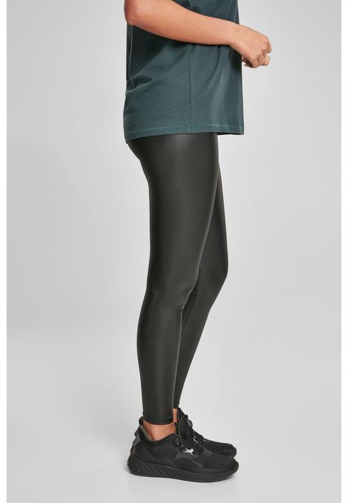Actual product image Urban Classics Ladies Faux Leather High Waist Leggings 2-Pack (4XL)