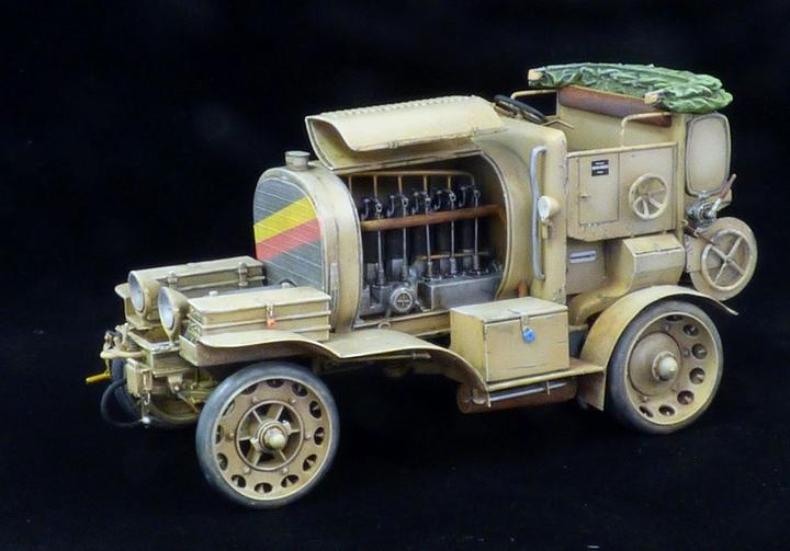 Actual product image Plus Model Artillery Generator Car M-16