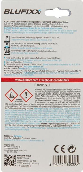 Produktbild Blufixx Blau Licht (5 g)