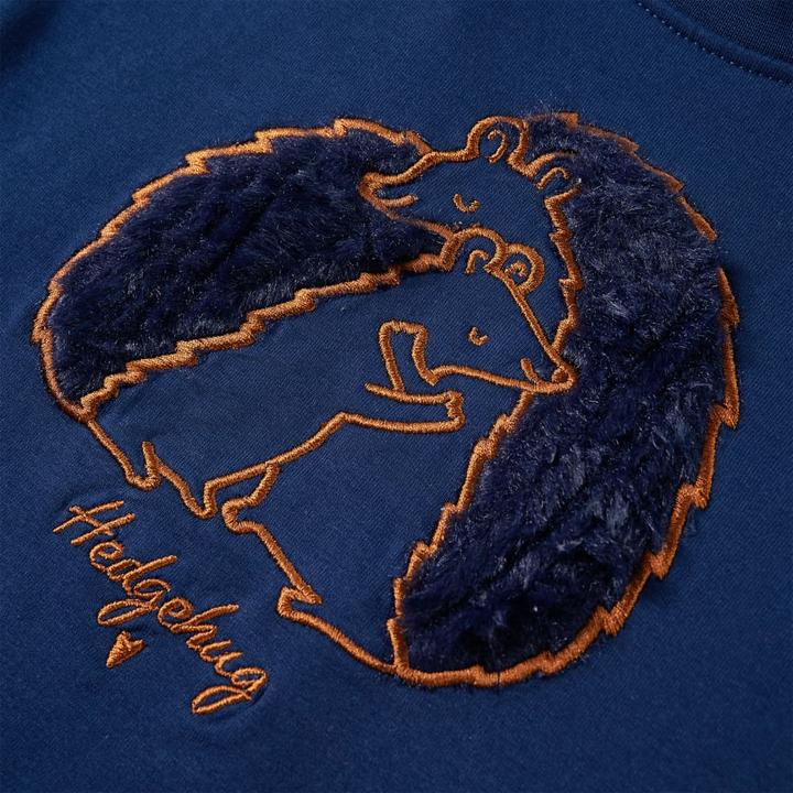 Image du produit VidaXL Sweat-shirt enfant bleu marine 104,Matière : 95% coton. 5 (104)