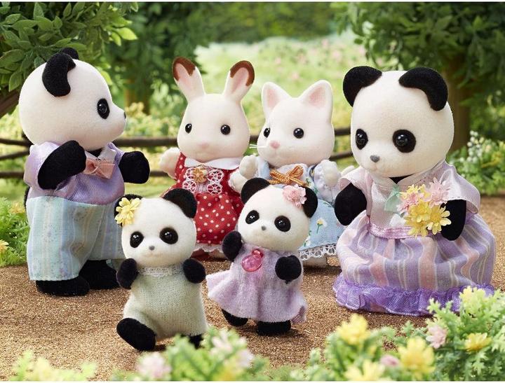 Image du produit Sylvanian Families Famille de pandas