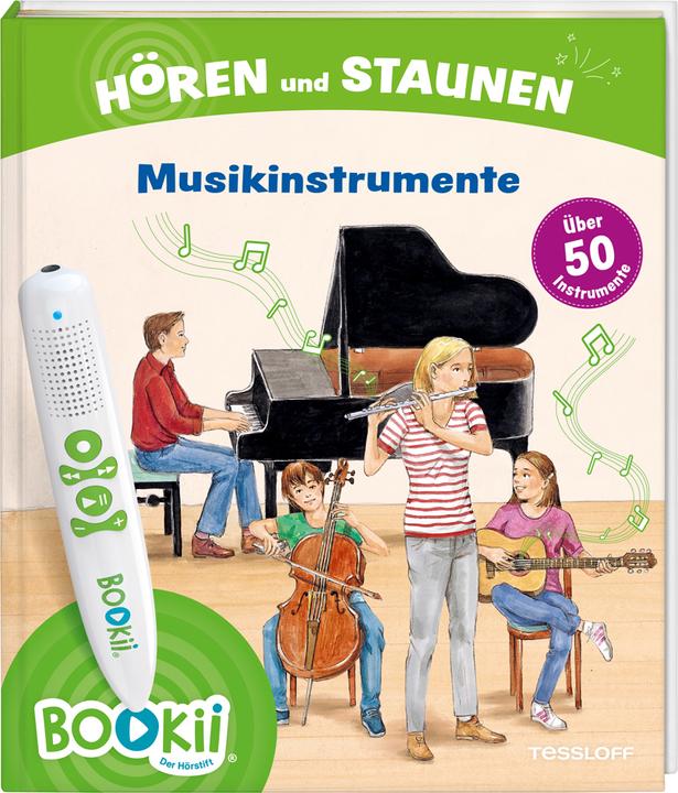 Produktbild Tessloff BOOKii® Hören und Staunen Musikinstrumente (Deutsch, Angelika Rusche-Göllnitz, Johann Brandstetter, 2020)