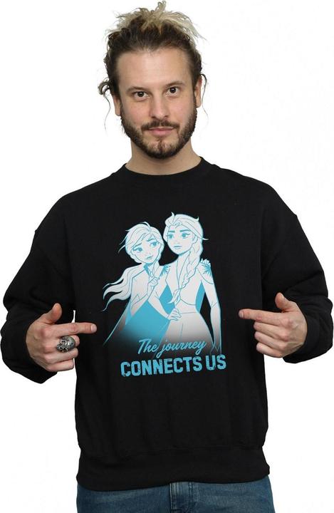 Produktbild Disney Frozen 2 Elsa and Anna The Journey Connects Us Sweatshirt (XXL)