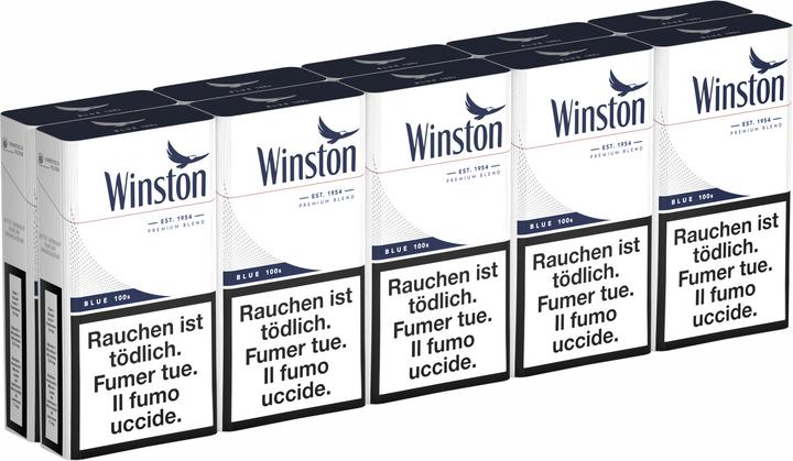 Image du produit Winston Boîte Blue 100S (10 pcs)