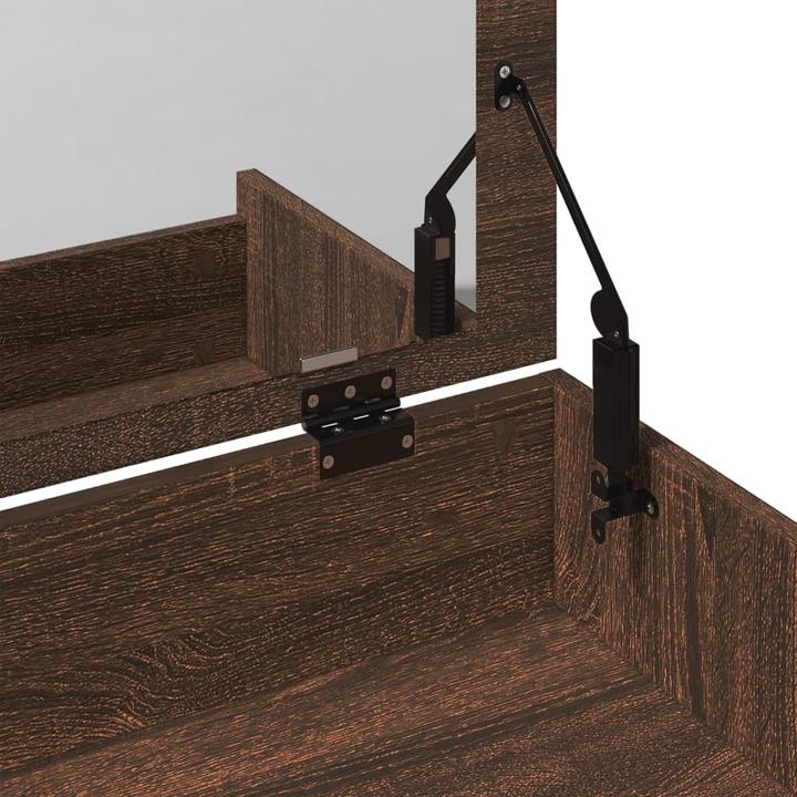 Image du produit VidaXL Coiffeuse avec tabouret 60 x 40 x 113,5 cm (60 x 40 x 75 cm)