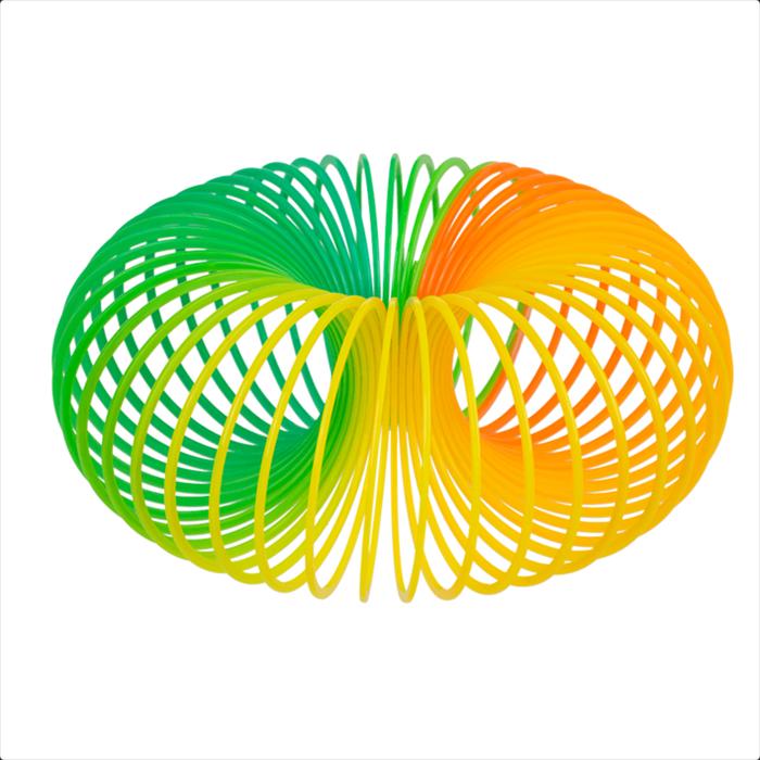 Actual product image Out of the blue A rainbow spiral