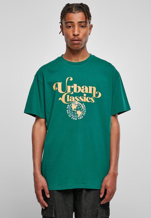 Actual product image Urban Classics Organic Globe Logo Tee - 16990 (S)
