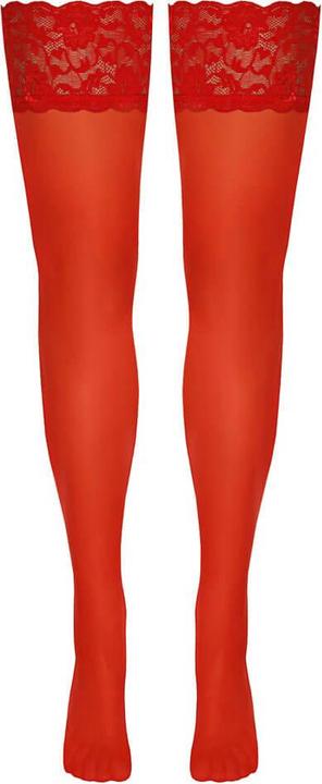 Actual product image Cottelli Collection Halterless Stockings (4)