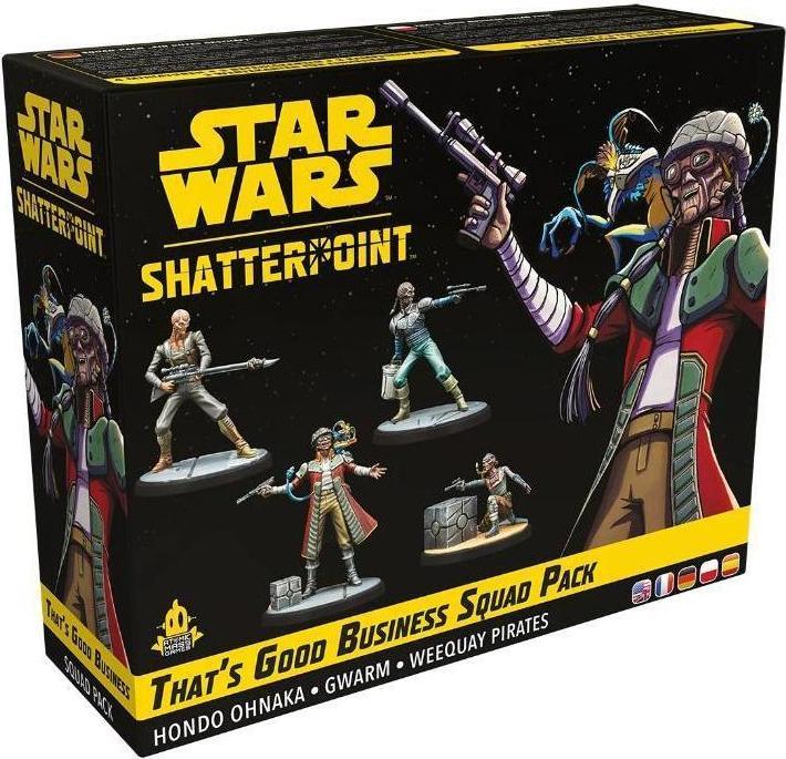 Actual product image Atomic Mass Games AMGD1025 - Star Wars: Shatterpoint - Thats Good Business Squad Pack (Squad Pack A Good (German)