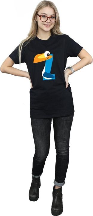 Actual product image Disney Womens/Ladies Alphabet Z Is For Zazu Cotton Boyfriend T-Shirt (S)