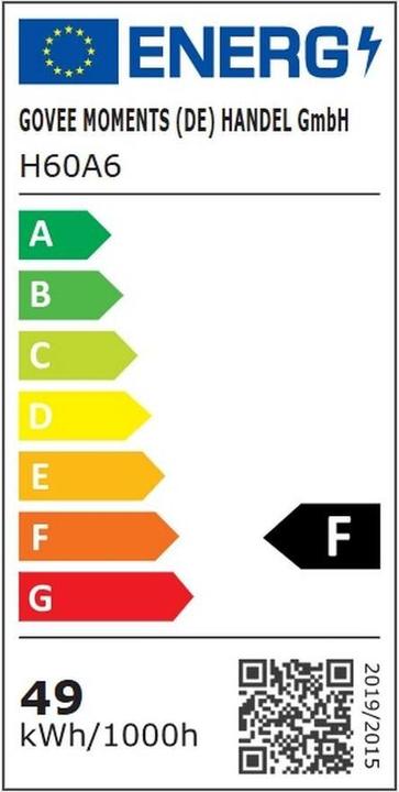 Energie-Label Govee Deckenleuchte (3500 lm)