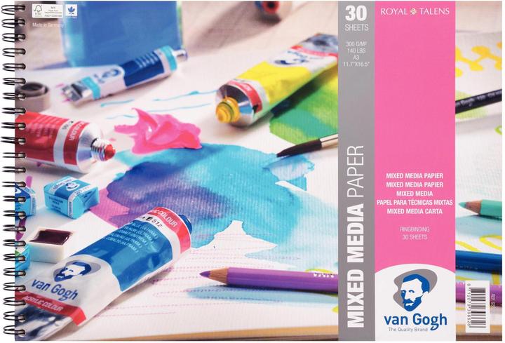 Actual product image Van Gogh mixed media (A3, Plain)