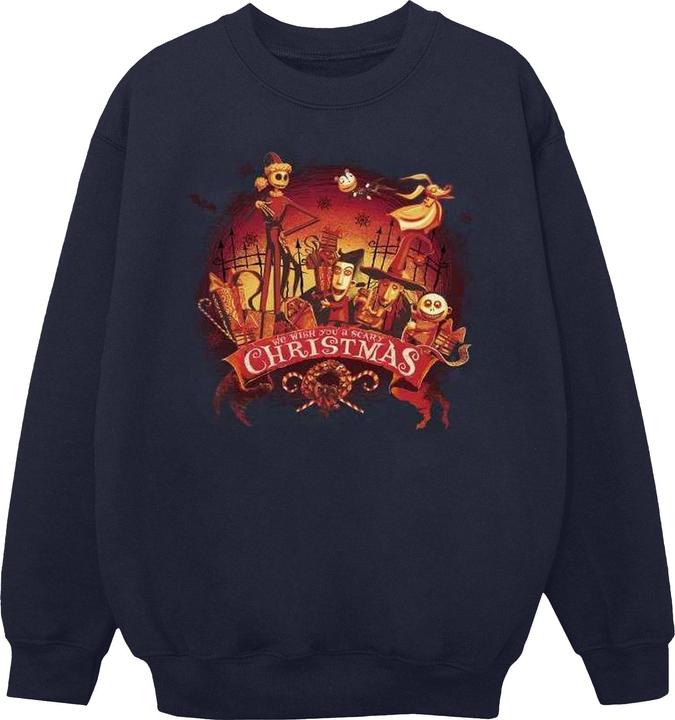 Produktbild Disney The Nightmare Before Christmas Scary Christmas Sweatshirt (L)