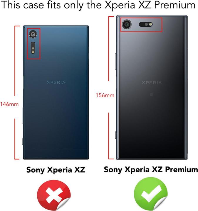 Productafbeelding Nalia Mobiele telefoonhoes (Sony Xperia XZ Premium)