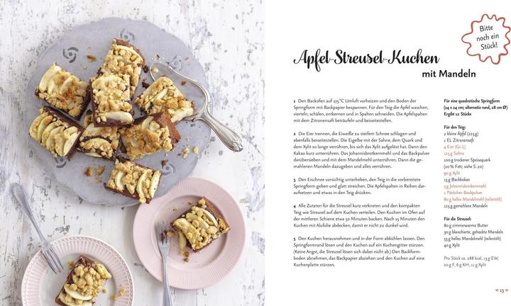 Immagine prodotto 40 Low-Carb-Kuchen aus 1 Teig (Tedesco, Estensore di battiti, 2018)