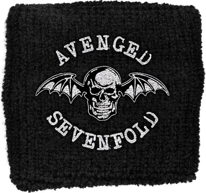 Immagine prodotto Avenged Sevenfold Polsino in tessuto con pipistrello della morte (9 cm, 20% elastan, 80% cotone)
